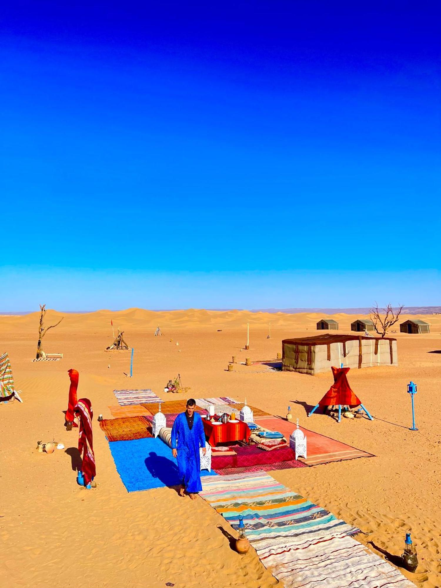 Mhamid Sahara Camp Activities - Le Chant Du Sable M'Hamid Eksteriør billede