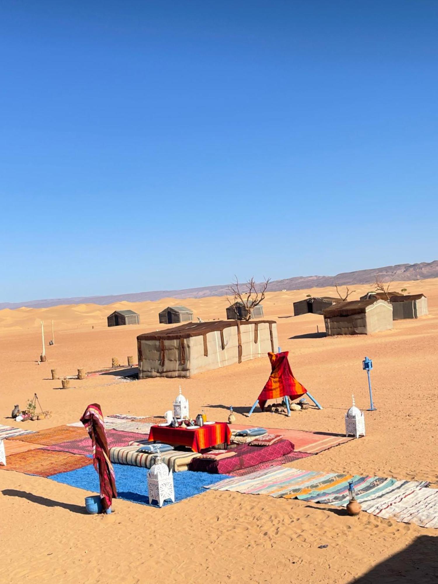 Mhamid Sahara Camp Activities - Le Chant Du Sable M'Hamid Eksteriør billede