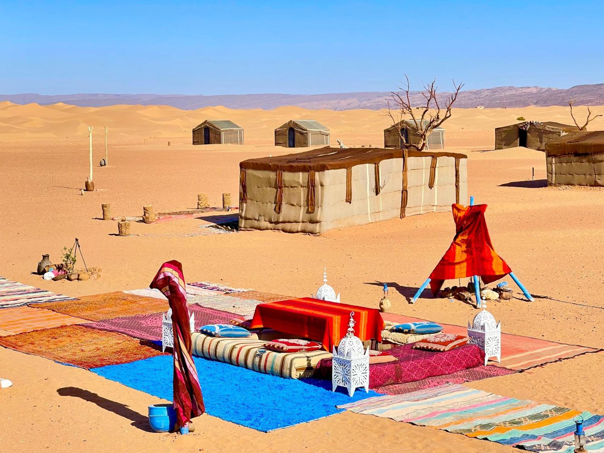 Mhamid Sahara Camp Activities - Le Chant Du Sable M'Hamid Eksteriør billede
